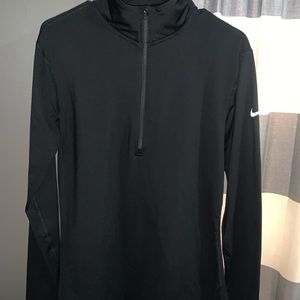 Nike dry fit half zip sport jacket